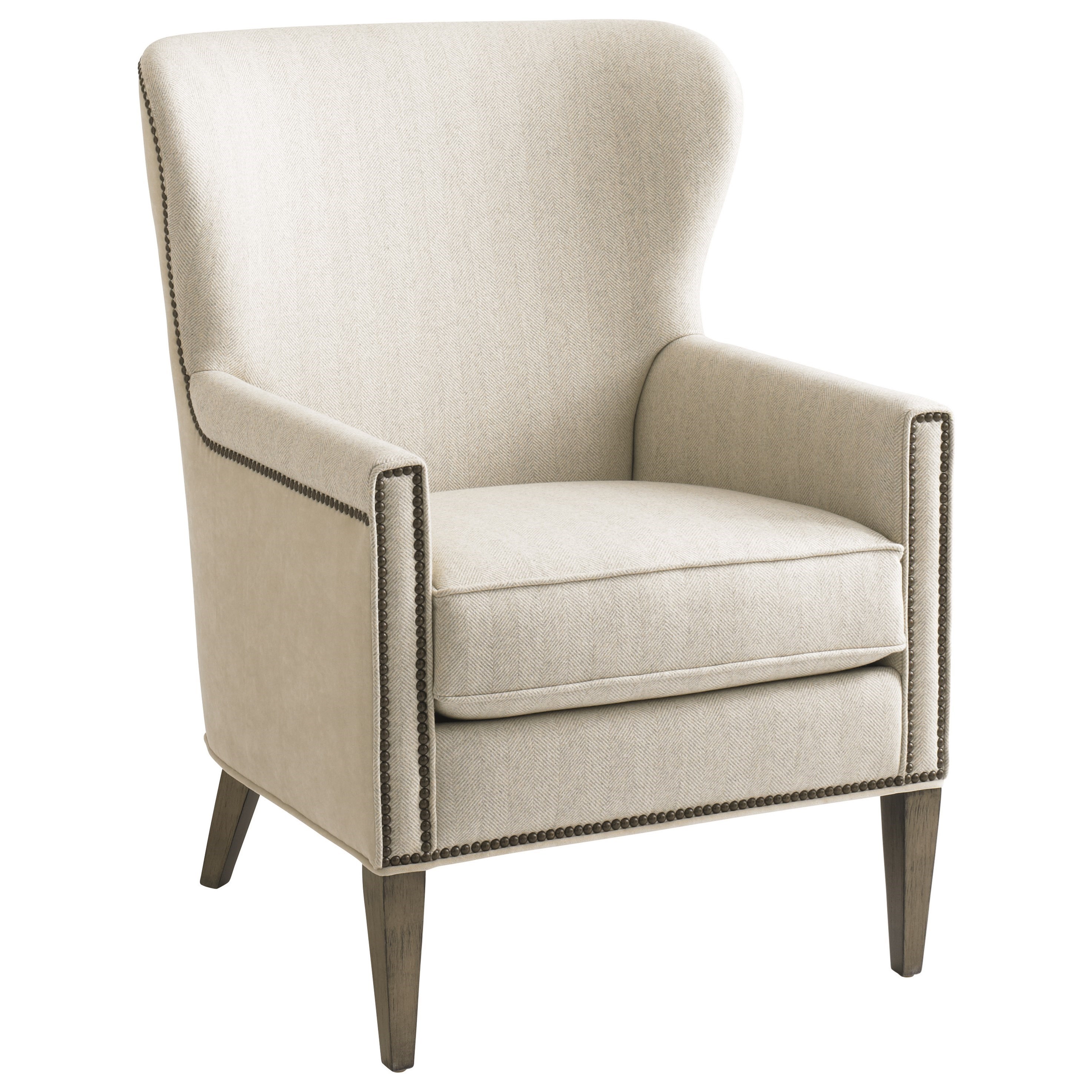 Bassett Victoria 118402 Accent Chair Hudson's Furniture Wing Chair